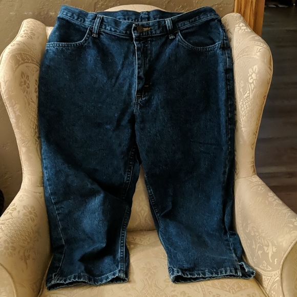 lee rider capri jeans